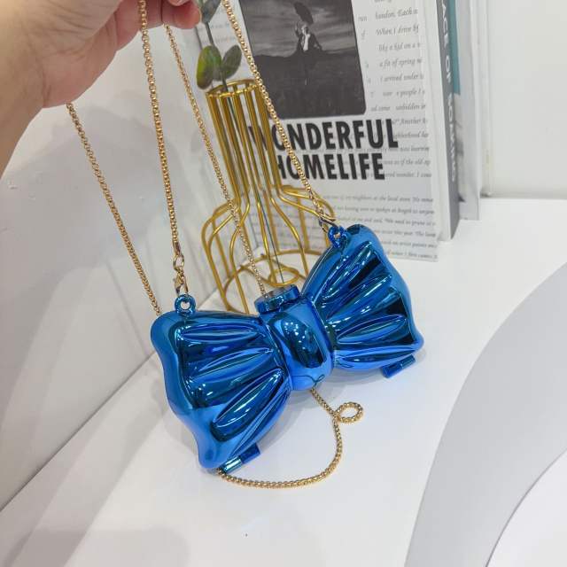 2025 acrylic bag pearl flower bag bow mini bag purse bag