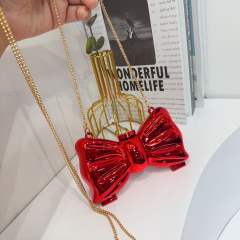 2025 acrylic bag pearl flower bag bow mini bag purse bag