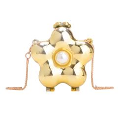2025 acrylic bag pearl flower bag bow mini bag purse bag