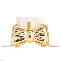 2025 acrylic bag pearl flower bag bow mini bag purse bag