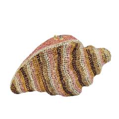 New conch diamond clutch luxury hollow diamond evening bag Stone clutch bag