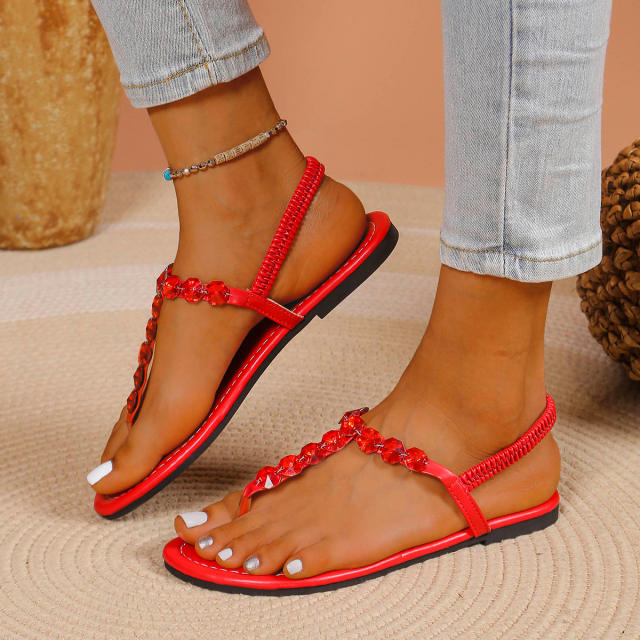 Summer New Style Clip Toe Sandals for Female