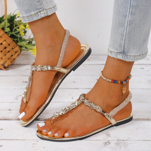 Summer New Style Clip Toe Sandals for Female