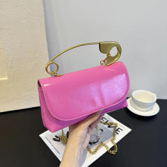 Personalized Paper Clip Small Bag for Women 2025 Korean Style Crossbody Bag