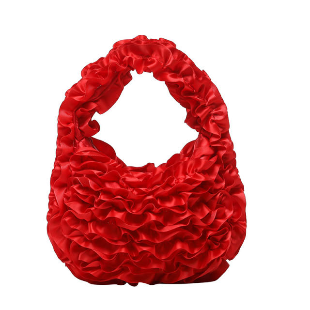Sweet Girly Lace Pleated Bag small bag purse bag for women