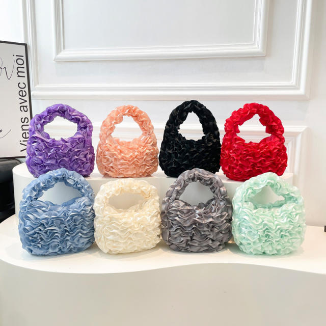 Sweet Girly Lace Pleated Bag small bag purse bag for women