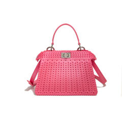 Summer Jelly Bag 2025 Small Fresh hollow Out Woven Bag Beach Bag