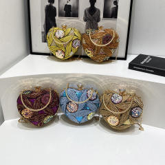 2025 Fashion Sequin heart Shoulder Bag Instagram Evening Bag