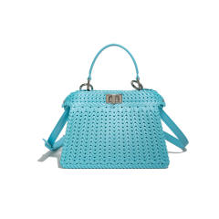 Summer Jelly Bag 2025 Small Fresh hollow Out Woven Bag Beach Bag