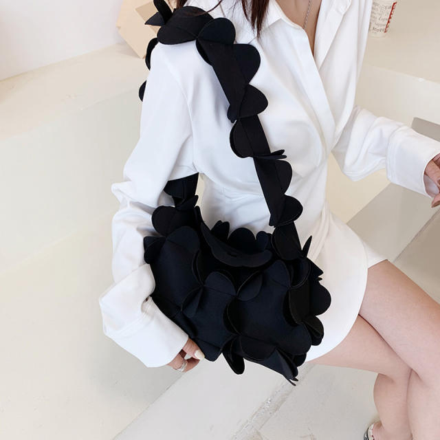 Summer Small Bag Three-dimensional Flower Petal Bag shoulder bag for women