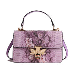 Women's Bags Autum 2025 Fashion Shoulder Bag Stone Pattern Personalized Small Square Bag