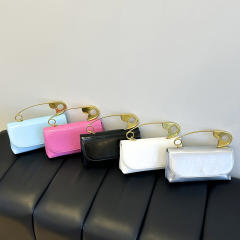Personalized Paper Clip Small Bag for Women 2025 Korean Style Crossbody Bag