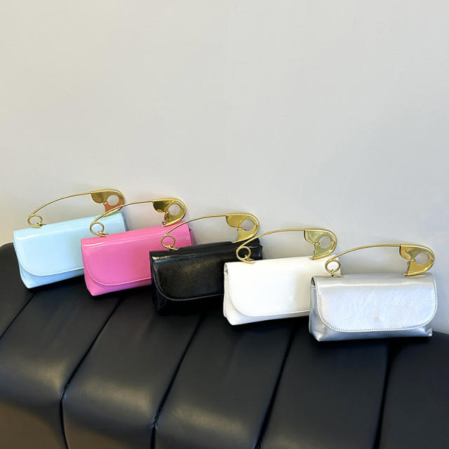 Personalized Paper Clip Small Bag for Women 2025 Korean Style Crossbody Bag
