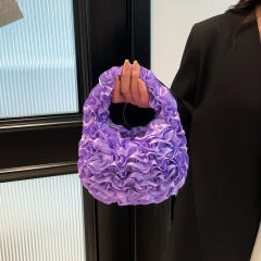 Sweet Girly Lace Pleated Bag small bag purse bag for women