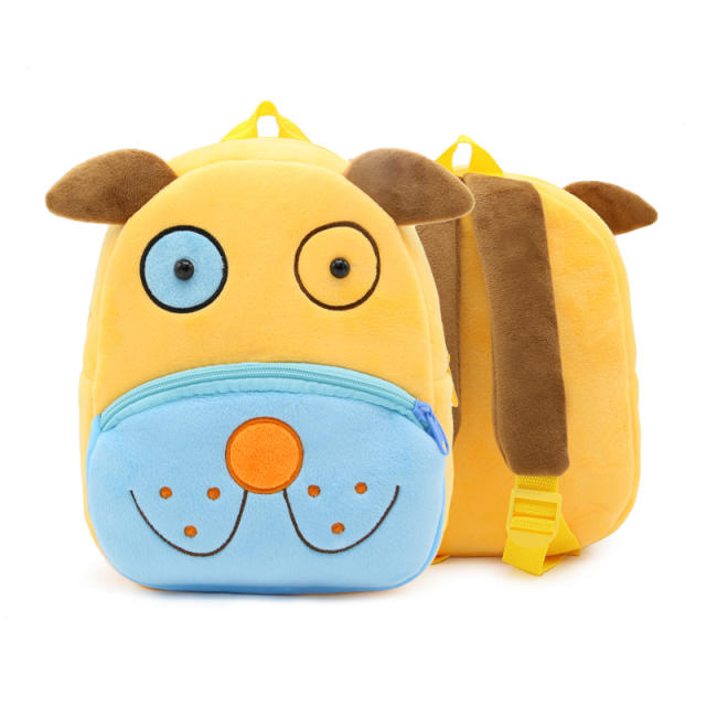 Cute Cartoon Animal Children's Backpack Stall Supply Backpack Kindergarten Plush Backpack