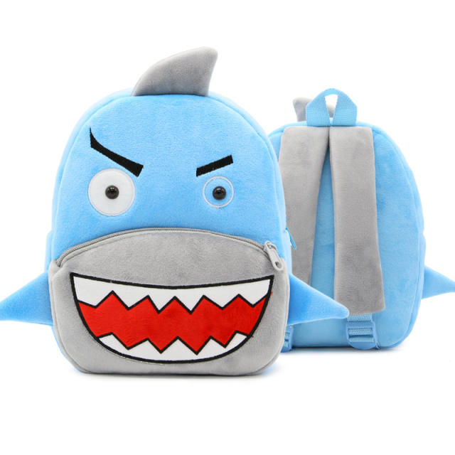 Cute Cartoon Animal Children's Backpack Stall Supply Backpack Kindergarten Plush Backpack