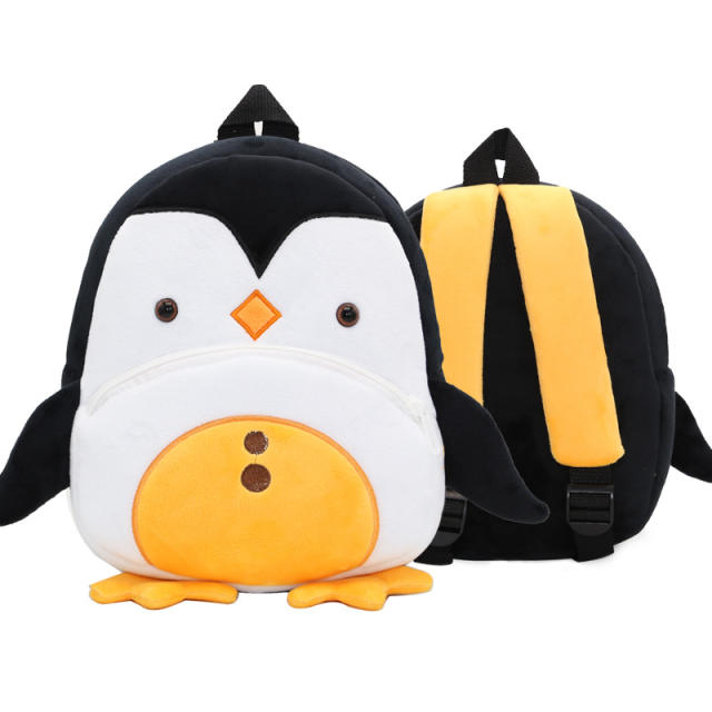 Cute Cartoon Animal Children's Backpack Stall Supply Backpack Kindergarten Plush Backpack