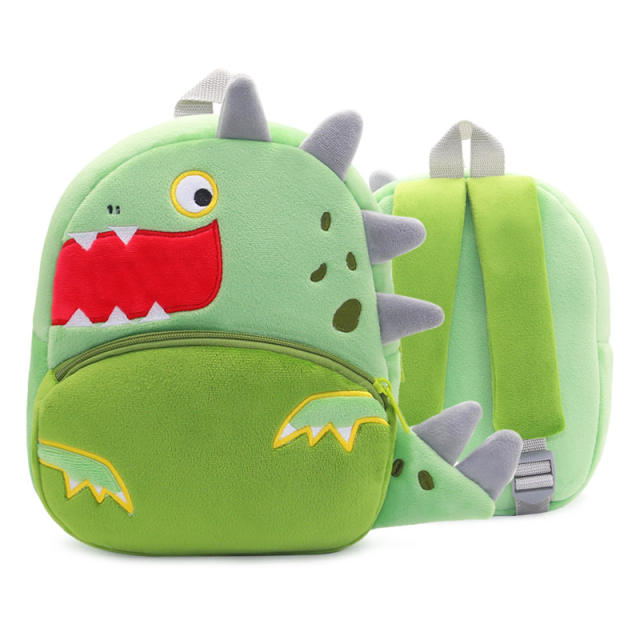 Cute Cartoon Animal Children's Backpack Stall Supply Backpack Kindergarten Plush Backpack