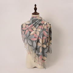 Hot-Selling Autumn Winter Warm Printed Scarf