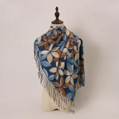 Hot-Selling Autumn Winter Warm Printed Scarf