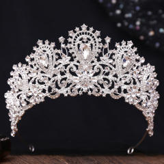 New Wedding Crown Luxury Rhinestone High-End Bridal Gorgeous Tiara