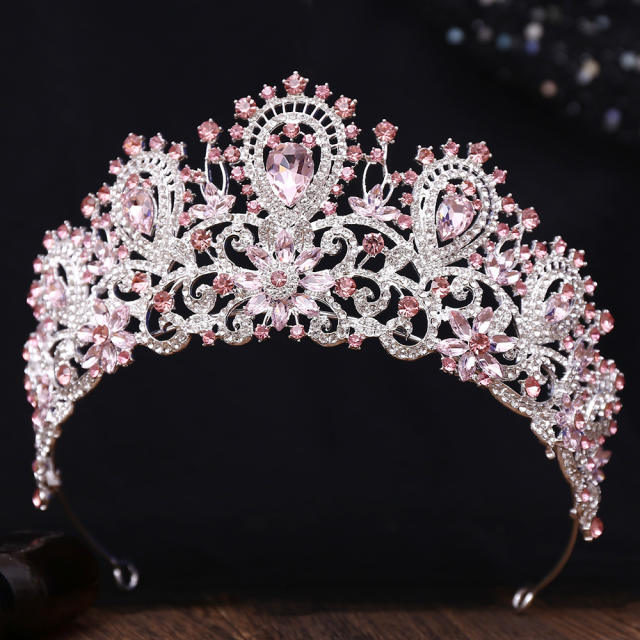New Wedding Crown Luxury Rhinestone High-End Bridal Gorgeous Tiara