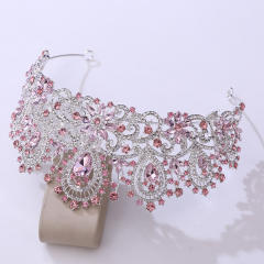 New Wedding Crown Luxury Rhinestone High-End Bridal Gorgeous Tiara
