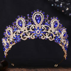 New Wedding Crown Luxury Rhinestone High-End Bridal Gorgeous Tiara