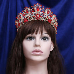 New Wedding Crown Luxury Rhinestone High-End Bridal Gorgeous Tiara