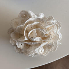 Sweet Lace Flower Hair Clamp Medium Gentle Flower hair claw clips