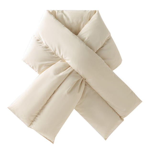 Winter Warm Cross Scarf for Women Thickeneded Scarf for Men