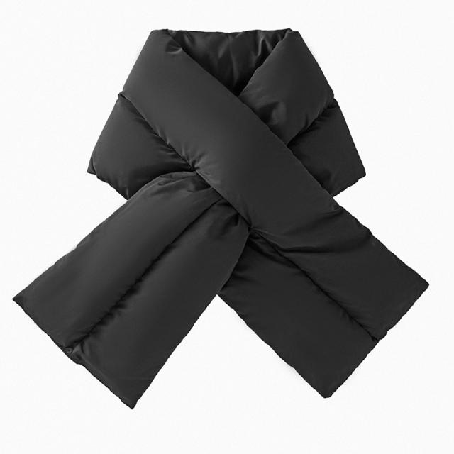 Winter Warm Cross Scarf for Women Thickeneded Scarf for Men