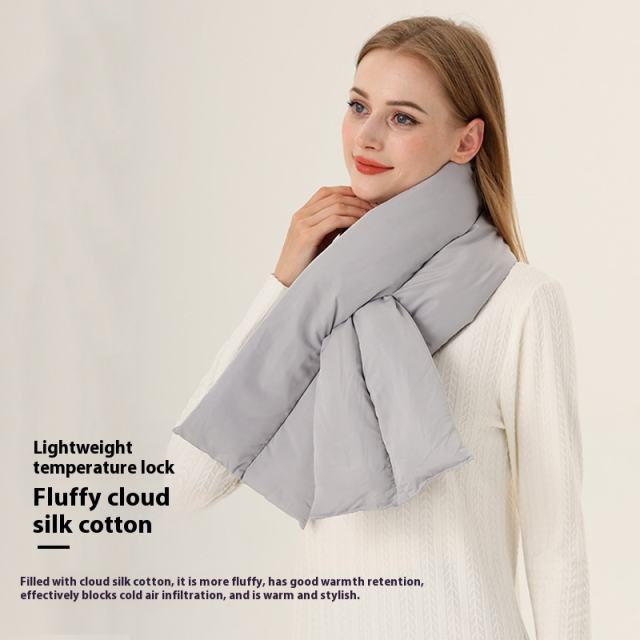 Winter Warm Cross Scarf for Women Thickeneded Scarf for Men