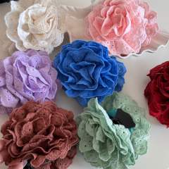 Sweet Lace Flower Hair Clamp Medium Gentle Flower hair claw clips