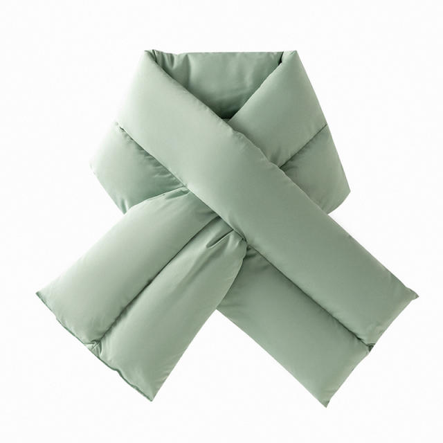 Winter Warm Cross Scarf for Women Thickeneded Scarf for Men