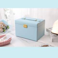 large-capacity jewelry box portable jewelry box