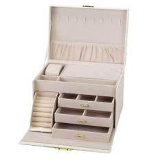 large-capacity jewelry box portable jewelry box