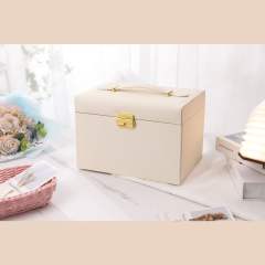 large-capacity jewelry box portable jewelry box