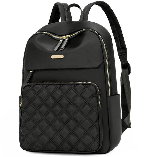 New Fashion Simple Computer Bag Female 14 Inch Female Business Large Capacity Schoolbag Backpack