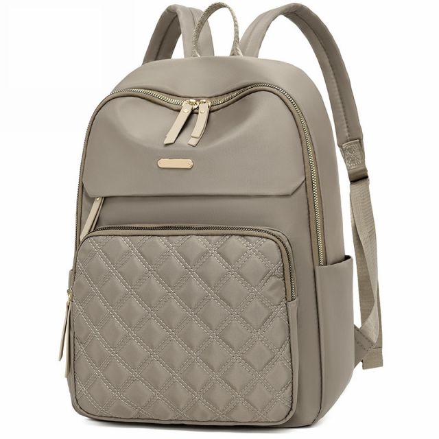 New Fashion Simple Computer Bag Female 14 Inch Female Business Large Capacity Schoolbag Backpack
