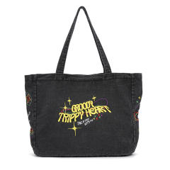 New fashion denim bag ladies casual bg large capacity all-match tote bag