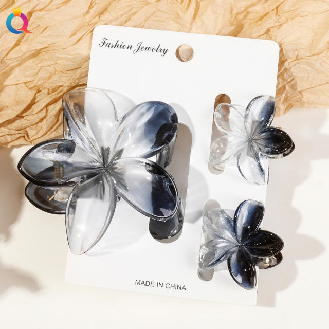 Hot-selling Egg Flower Clamp Combination suit Holiday Flower hair claw clips set