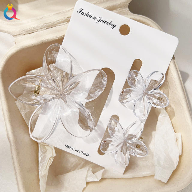 Hot-selling Egg Flower Clamp Combination suit Holiday Flower hair claw clips set