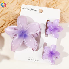 Hot-selling Egg Flower Clamp Combination suit Holiday Flower hair claw clips set