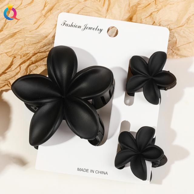 Hot-selling Egg Flower Clamp Combination suit Holiday Flower hair claw clips set