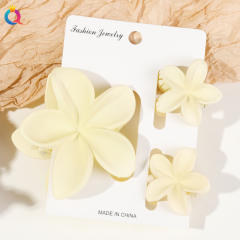Hot-selling Egg Flower Clamp Combination suit Holiday Flower hair claw clips set