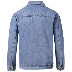 Spring Autumn New Men's Loose Handsome Denim Jacket