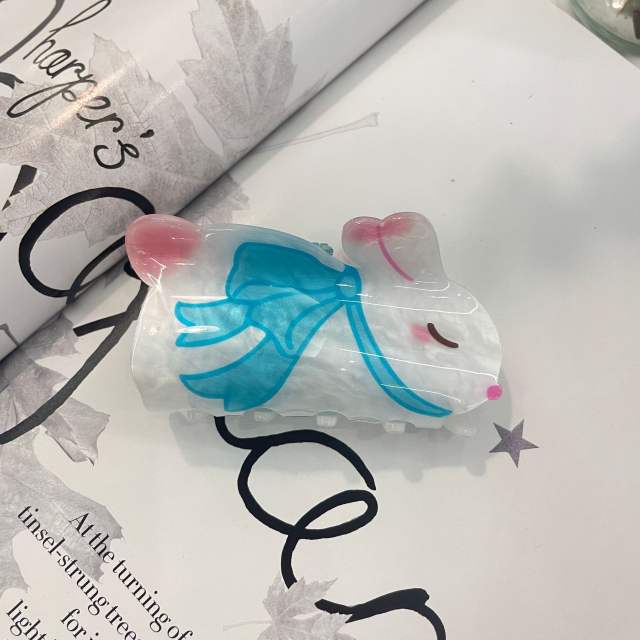 New acrylic clip Korean cartoon hair accessories dopamine hair claw clips