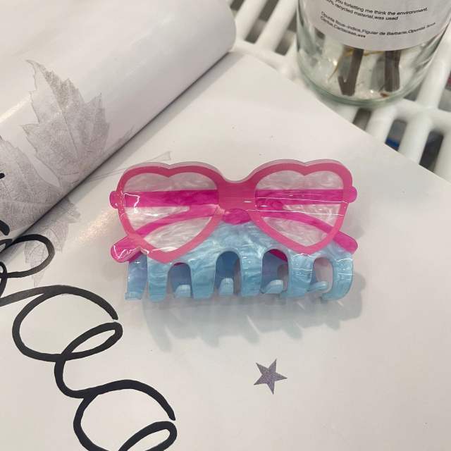 New acrylic clip Korean cartoon hair accessories dopamine hair claw clips