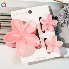 Hot-selling Egg Flower Clamp Combination suit Holiday Flower hair claw clips set